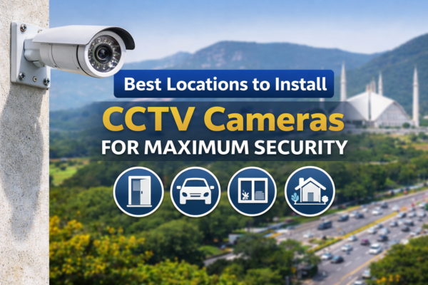 Best locations to install cctv cameras