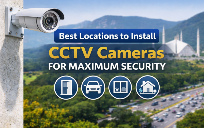 Best locations to install cctv cameras