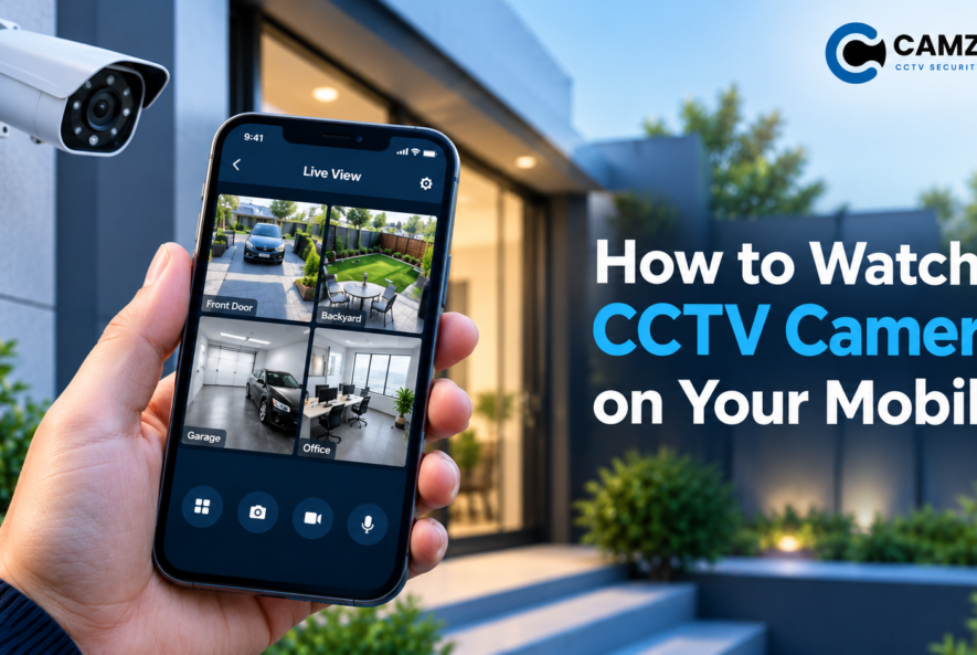 How to Watch CCTV Cameras on Your Mobile