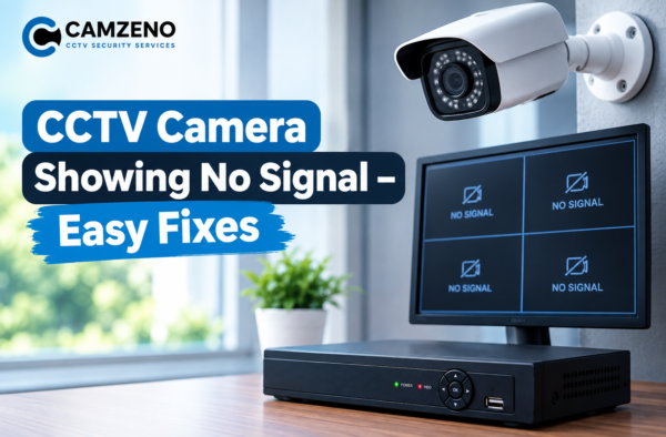 CCTV Camera Showing No Signal – Easy Fixes